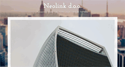 Desktop Screenshot of neolink.si